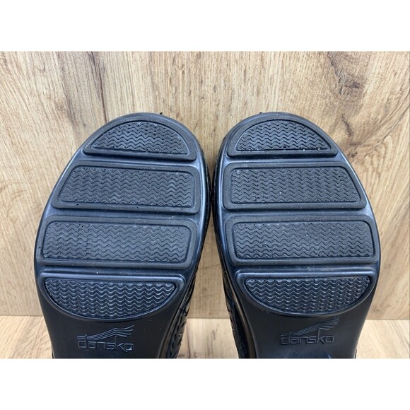 Dansko Women's Clogs Mules Slip On Leather Comfort Shoes Studs Size US 8 Eur 38 - Picture 13 of 16